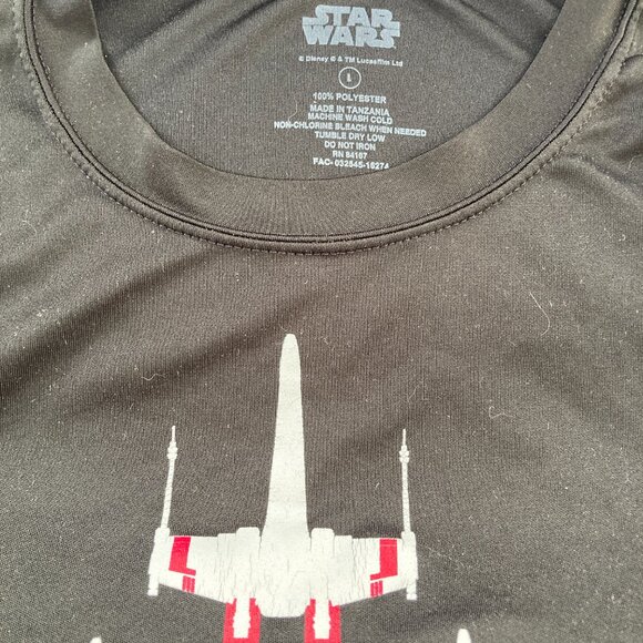 Vintage RunDisney Run Like A Rebel Race T-shirt Star Wars Disney Large - Picture 4 of 4